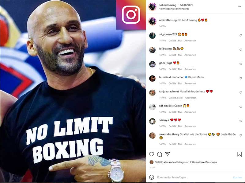 Bekim Hoxhaj – No Limit Boxing